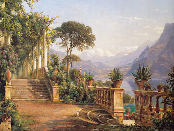 Array Pergola in Amalfi von Carl Frederic Aagaard