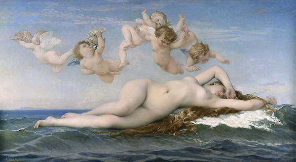 Array Naissance de Venus von Alexandre Cabanel