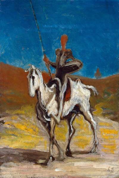 Array Don Quixote von Honoré Daumier