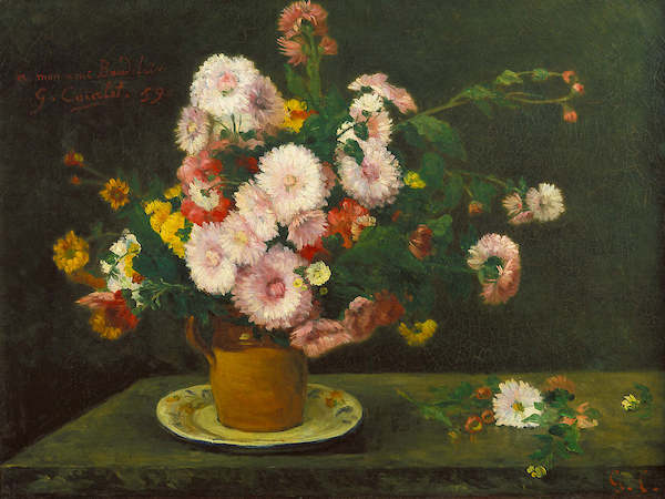 Array Asternstrauß von Gustave Courbet