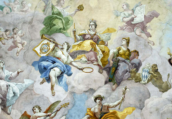 Array Personifikation der Bavaria von Bartholomäus Altomonte