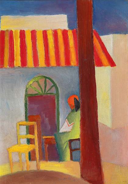 Array Türkisches Cafe I von August Macke