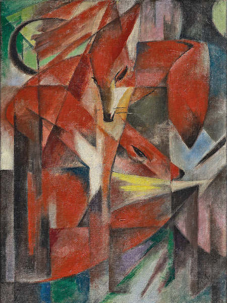 Array Die Füchse von Franz Marc