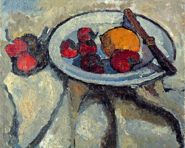 Array Stillleben mit Erdbeeren und... von Paula Modersohn-Becker