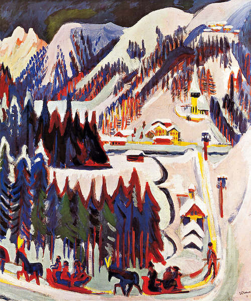 Array Sertig Tal von Ernst Ludwig Kirchner
