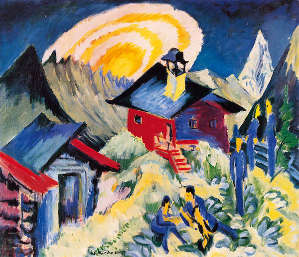 Array Mondaufgang von Ernst Ludwig Kirchner