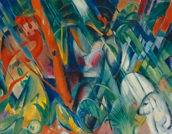 Array Im Regen von Franz Marc
