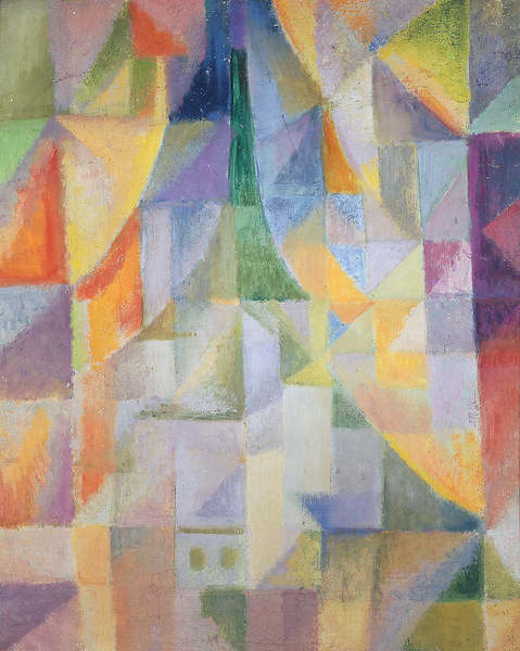 Array Fênetre sur la ville von Robert Delaunay