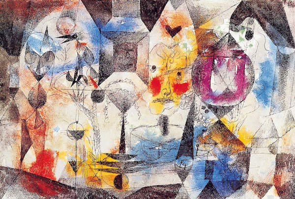 Array Concentrierter Roman von Paul Klee