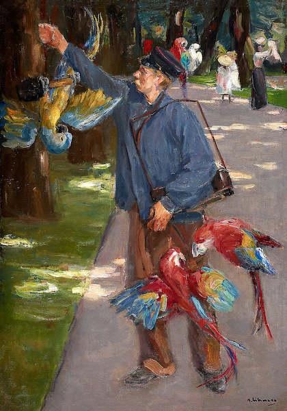 Array Der Papageienmann von Max Liebermann