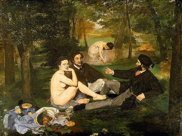 Array Das Frühstück im Grünen von Manet Edouard