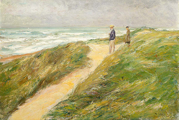 Array Am Strand von Katwijk von Max Liebermann