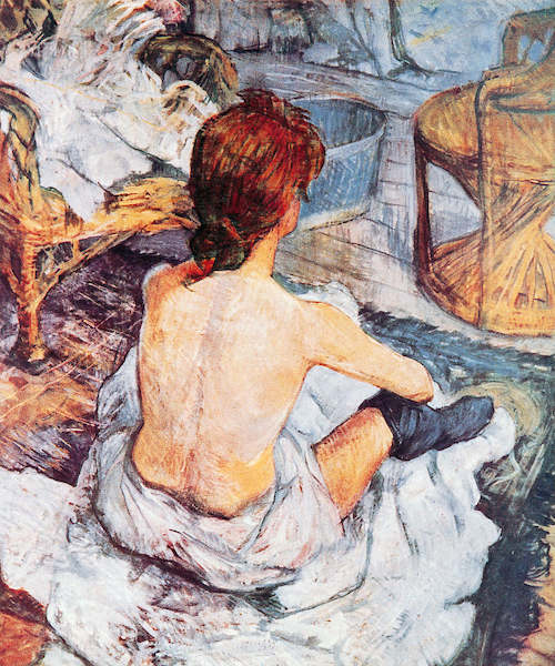 Array La Toilette von Henri de Toulouse-Lautrec