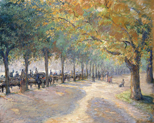 Array Hyde Park, London von Camille Pissarro