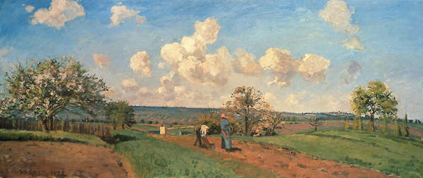 Array Frühling von Camille Pissarro