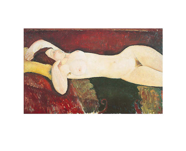 30cm x 24cm Grande Nudo von Amadeo Modigliani