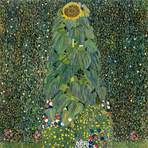 Array Die Sonnenblume von Gustav Klimt