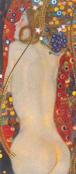 Array Wasserschlangen IV von Gustav Klimt
