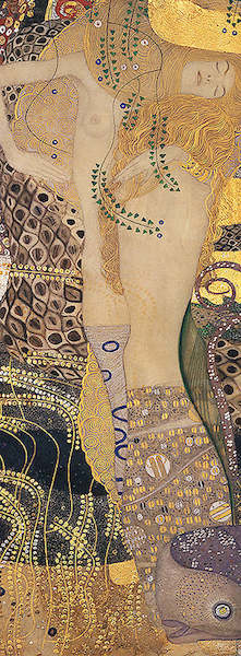 Array Wasserschlangen I von Gustav Klimt