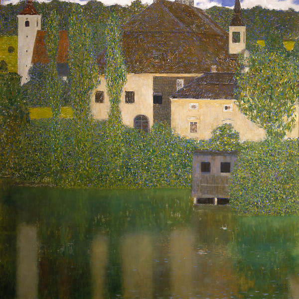 Array Schlosskammer am Attersee von Gustav Klimt