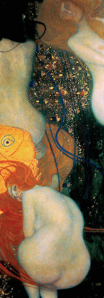 Array Goldfische von Gustav Klimt