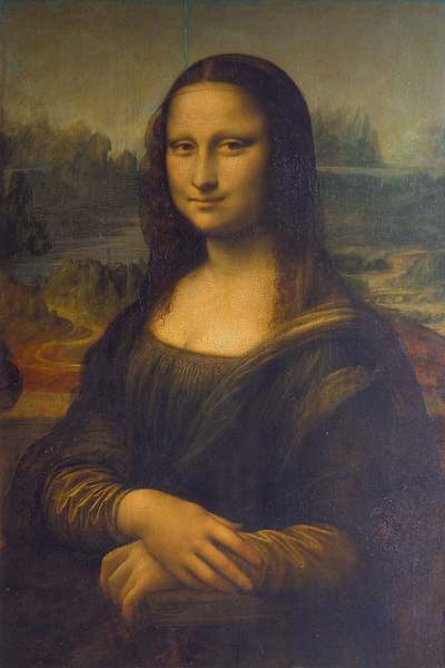 Array Mona Lisa von Leonardo Da Vinci