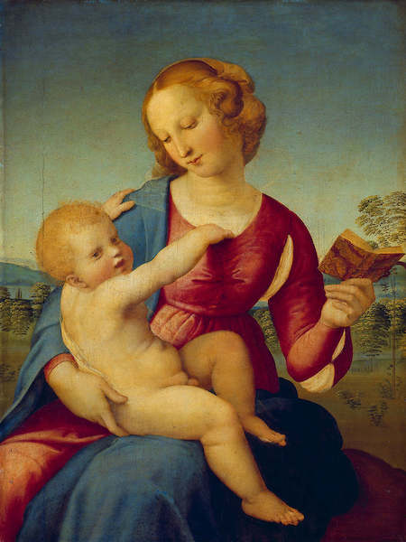 Array Maria mit dem Christuskind von Raffael