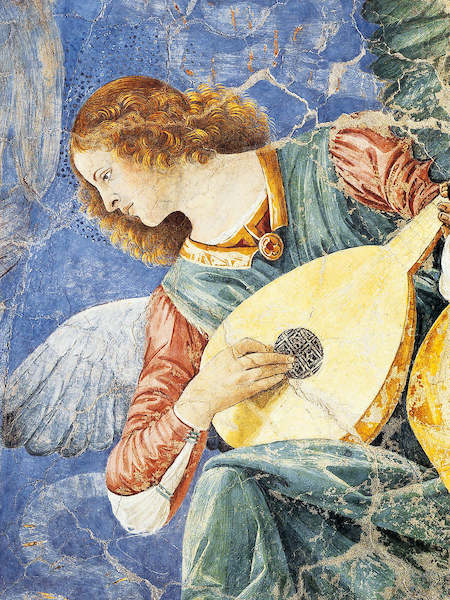 Array Angelo Musicante von Sandro Botticelli