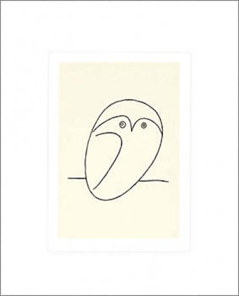 50cm x 60cm Le Hibou, PP-303 von Pablo Picasso