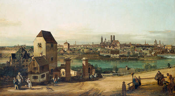 Array München, von Haidhausen aus von Canaletto