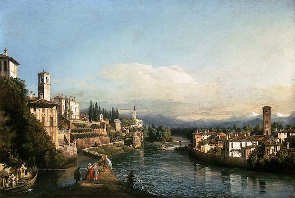 Array Ansicht von Vapori von Canaletto