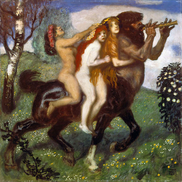Array Spazierritt von Franz Von Stuck