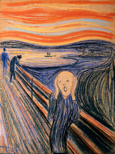 Array Der Schrei von Edvard Munch