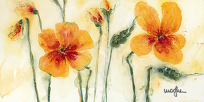 100cm x 50cm Les Pensées VII von Marthe