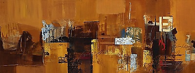 138cm x 52cm Mondo Astratto von Francesco Cusumano