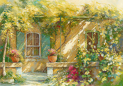 100cm x 70cm Mas Lou Figoulon von Johan Messely