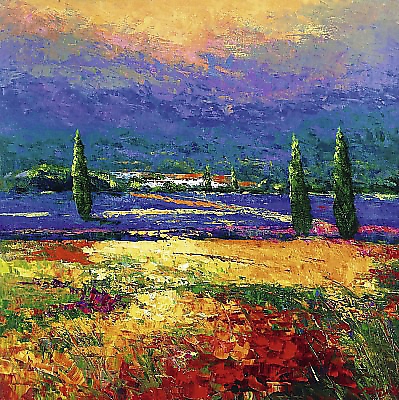 70cm x 70cm Provence II von MADJID