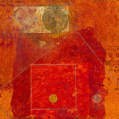 Array Squares with circles von van Marissing,Louis