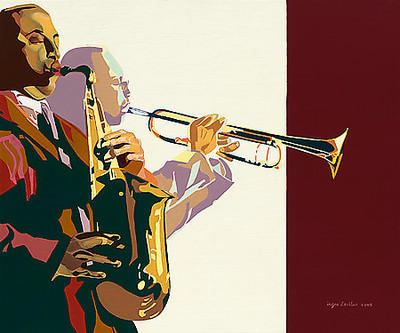 Array Sax n'Trumpet von Inger Levitus