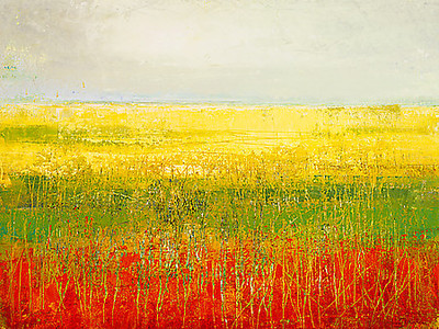 Array A Field of Marigolds von Jane Morten
