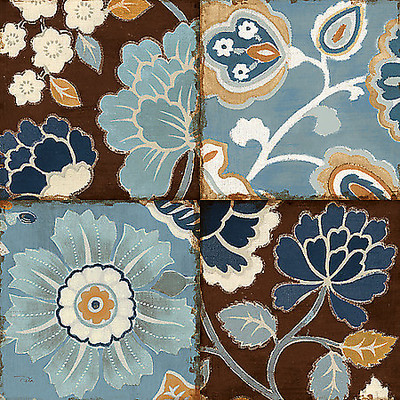 Array Patchwork Motif Blue II von Alain Pelletier