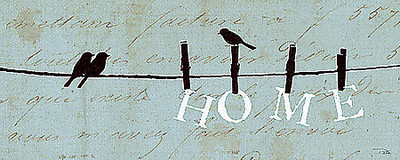 Array Birds on a Wire - Home von Alain Pelletier