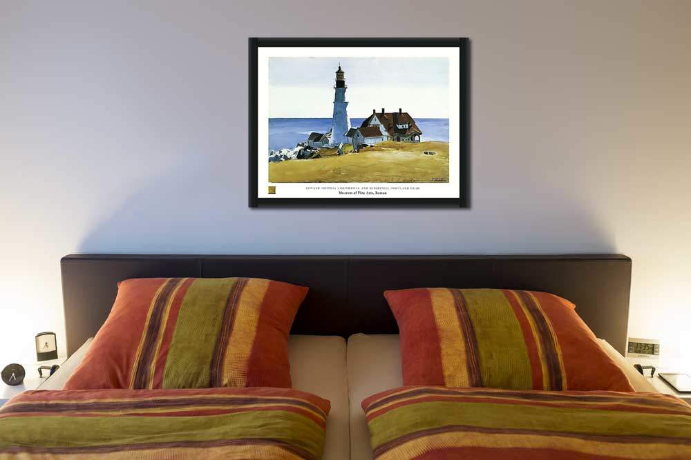 Lighthouse and Buildings von HOPPER