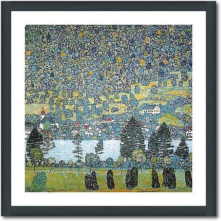 Pendio montano a Unterach von Klimt, Gustav