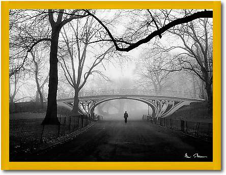 Gothic Bridge, Central Park NYC von SILBERMAN