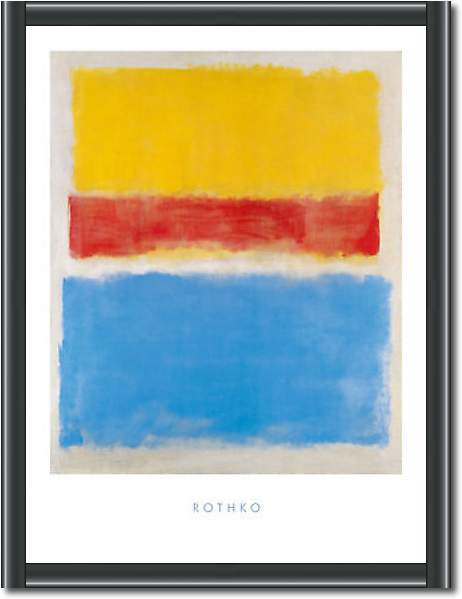 Untitled (Yellow-Red and Blue) von ROTHKO,MARK