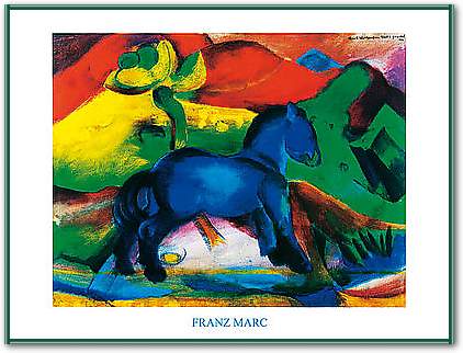 Blaues Pferdchen von MARC,FRANZ