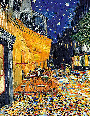Café-Terrasse am Abend von VAN GOGH,VINCEN