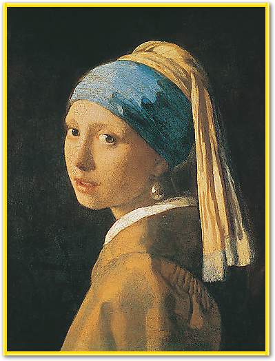 Ragazza con l`orecchino di perla von Jan Vermeer