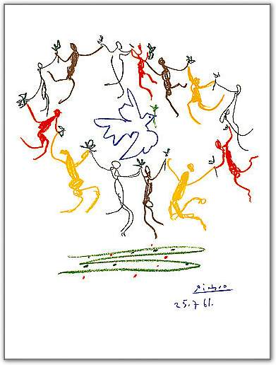La Ronde de la Jeunesse - 1961 von Pablo Picasso
